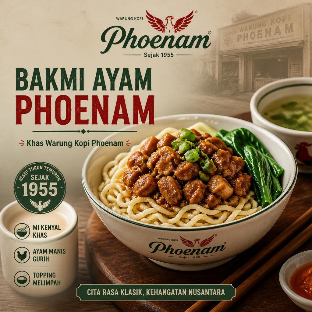 Bakmi Ayam Phoenam Warkop Phoenam